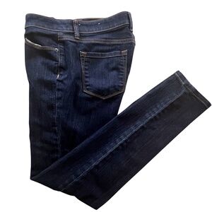 LOFT Modern Skinny Size 4 Jeans Dark Wash Blue Denim Everyday Casual VGC 30 x 30
